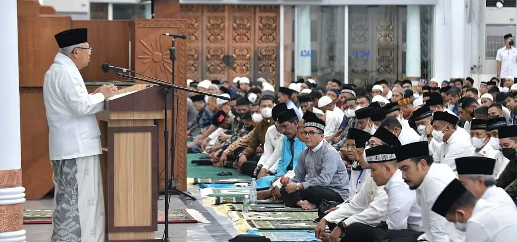 Tausiyah Ramadan di MRB, Ini Pesan Wapres Ma’ruf Amin
