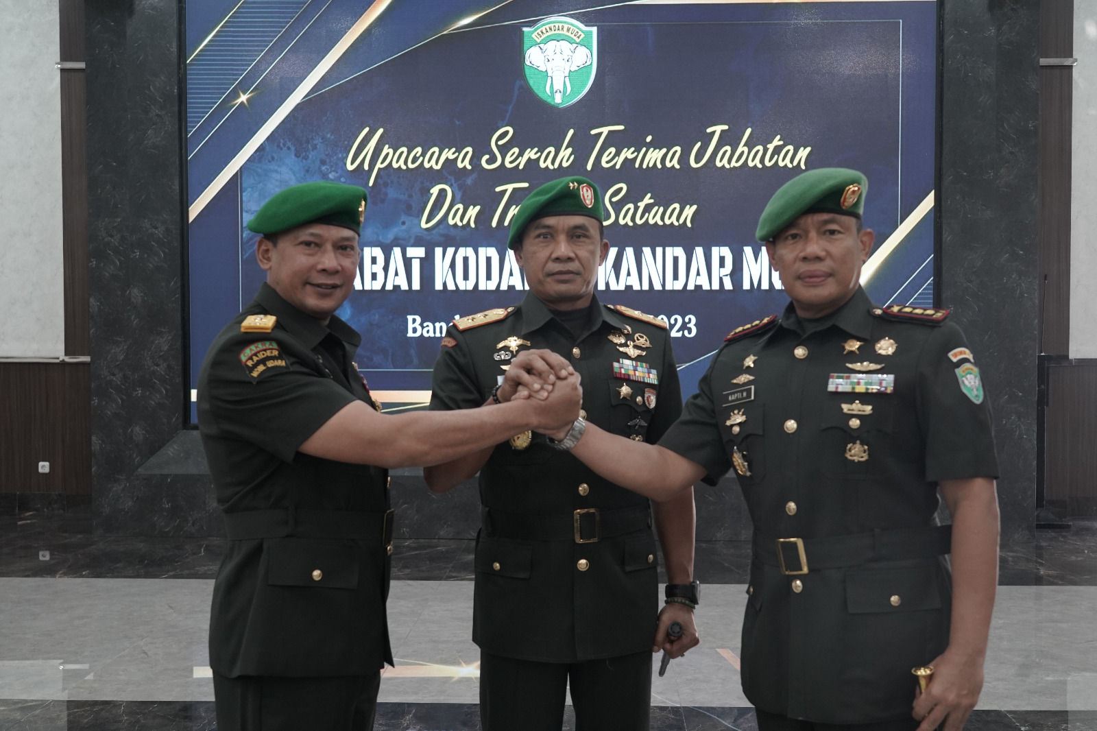Pangdam IM Pimpin Sertijab Danrem 011/ Lilawangsa