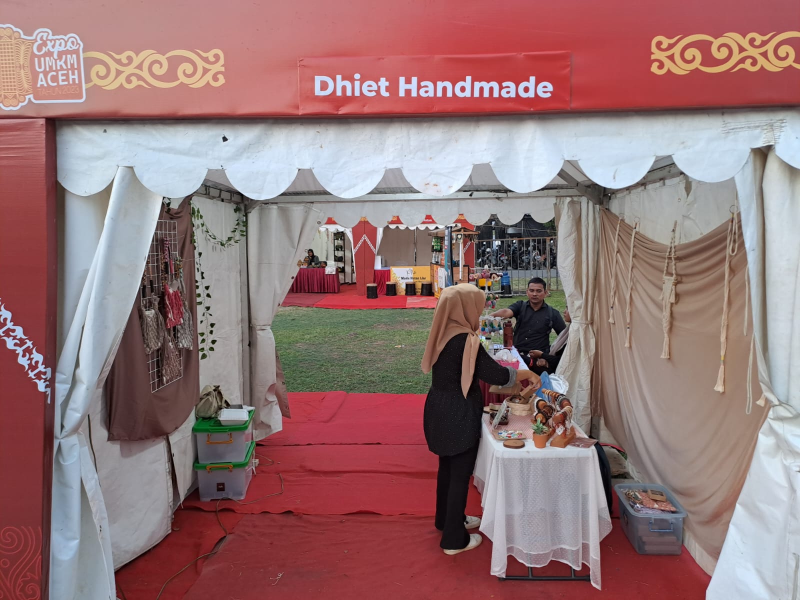 Yuk ke Expo UMKM Aceh, Ada Stand Rajutan Dhiet Handmade