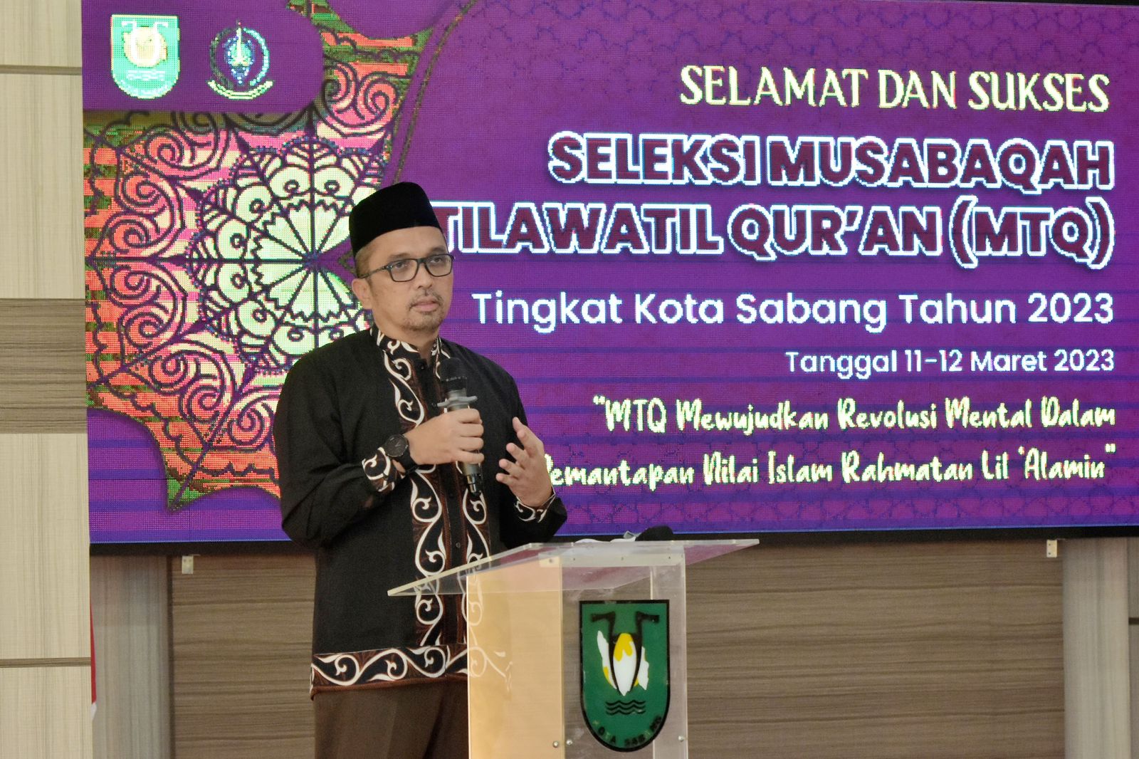 Pj Wali Kota Harap Sabang Masuk 10 Besar MTQ Provinsi Aceh 2023