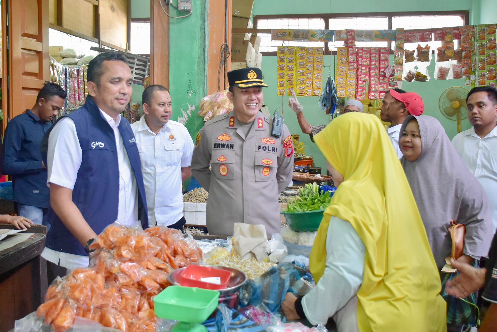 Antisipasi Lonjakan Harga Sembako Pj Wali Kota Sabang Sidak Pasar Jelang Ramadan