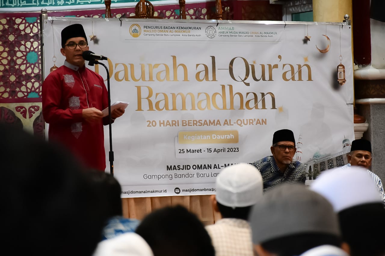 Bakri Siddiq Tutup Daurah Al-Quran Ramadan di Masjid Oman Al-Makmur