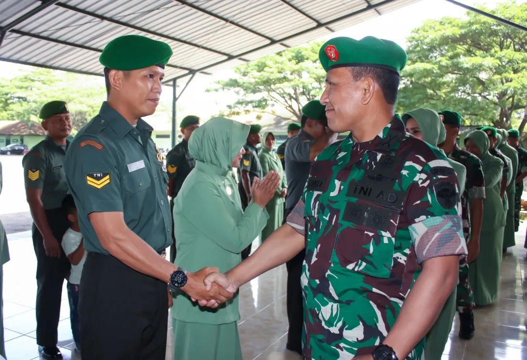 Selamat! 40 Prajurit Rindam IM Naik Pangkat Setingkat Lebih Tinggi