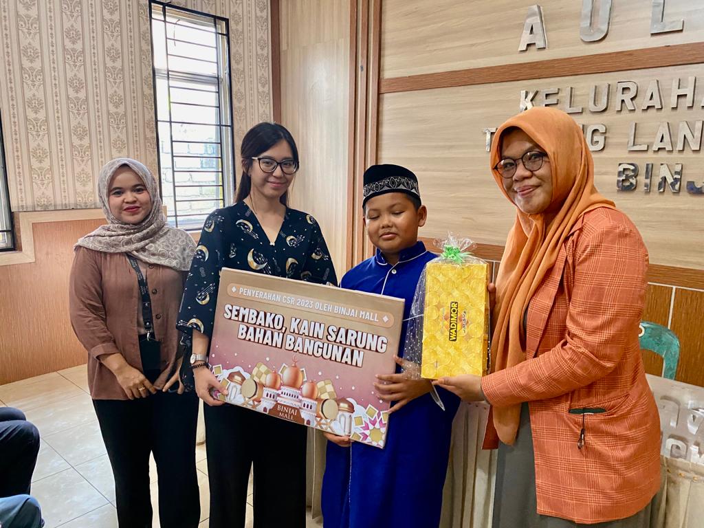 Melalui CSR, Binjai Mall Berikan Bantuan untuk Kaum Duafa dan Anak Yatim
