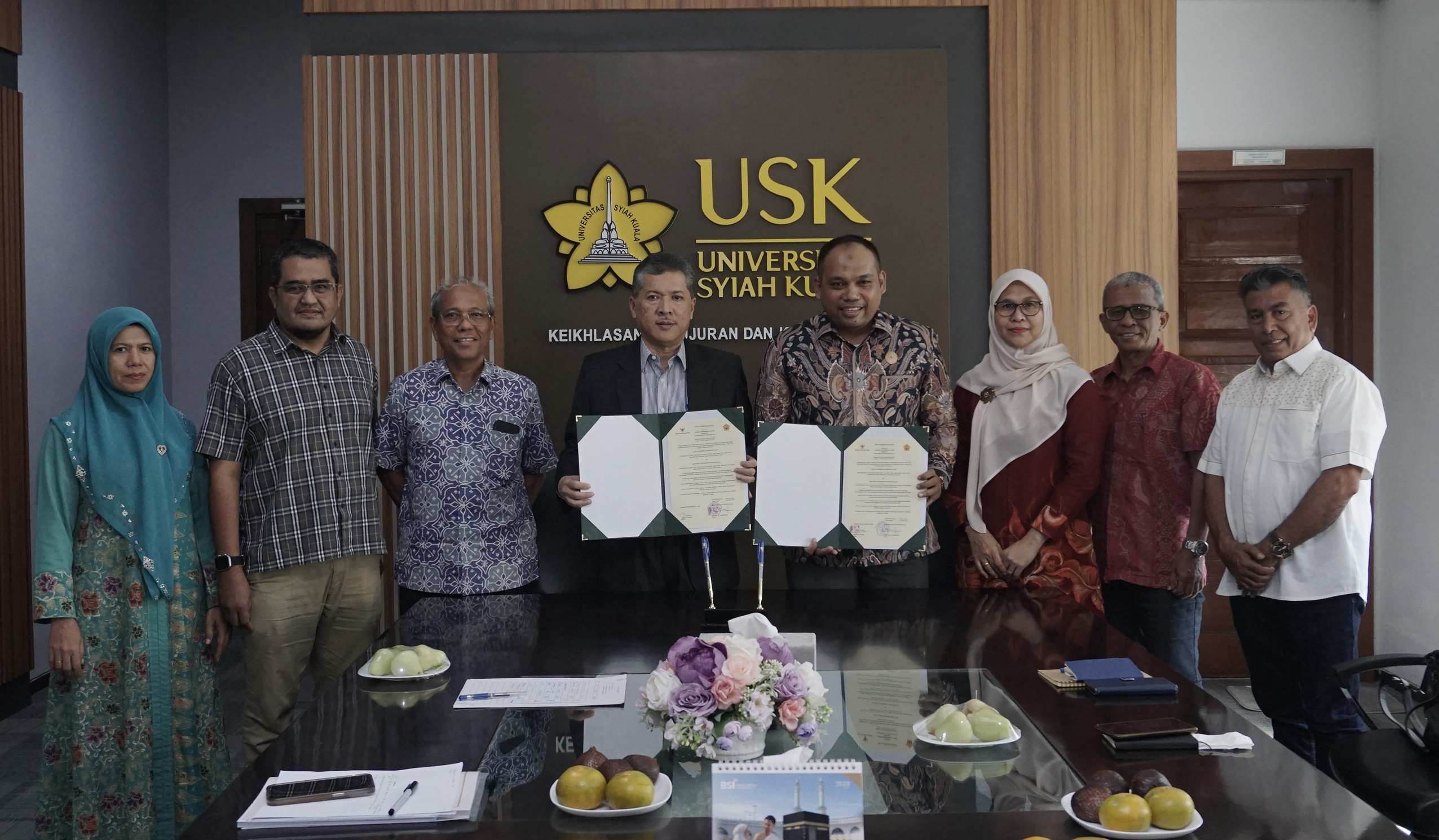 USK Tandatangani MoU dengan Komisi Informasi Aceh