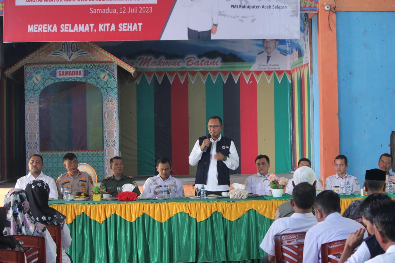 Camat Samadua Keluhkan Kondisi Gedung Pertemuan ke Pemkab Aceh Selatan