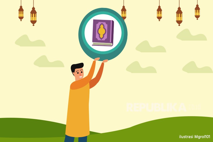 Ilustrasi Mengaji.