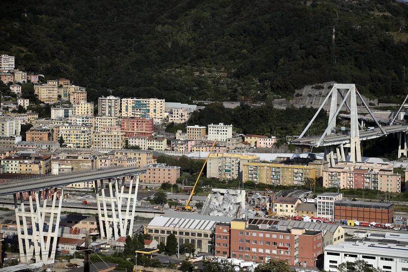 Italia memperingati lima tahun runtuhnya Jembatan Morandi di Genoa
