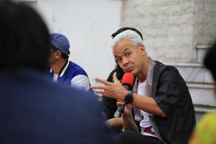 Gubernur Jawa Tengah (Jateng) Ganjar Pranowo. PDIP meyakini elektabilitas Ganjar akan meningkat tajam mulai bulan depan.