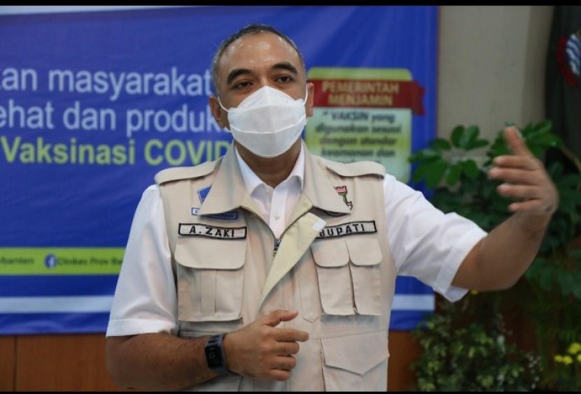 Bupati Tangerang, Ahmed Zaki Iskandar.