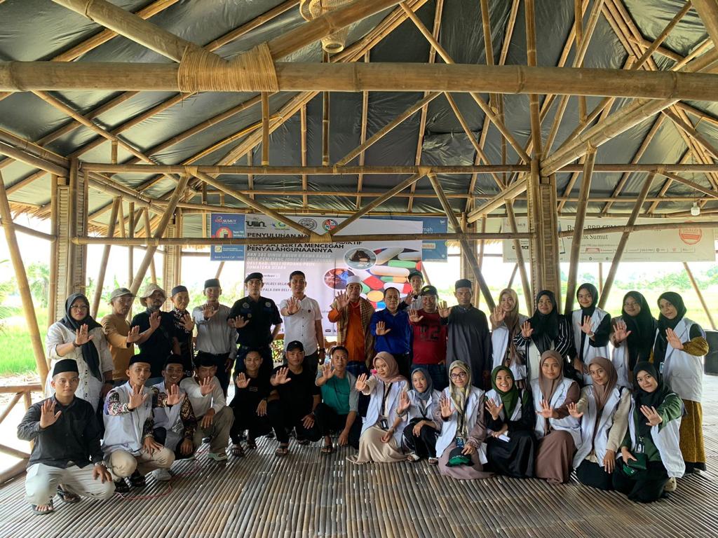 Desa Pematang Johar Wujudkan Generasi Berdaya Melalui Penyuluhan Narkoba