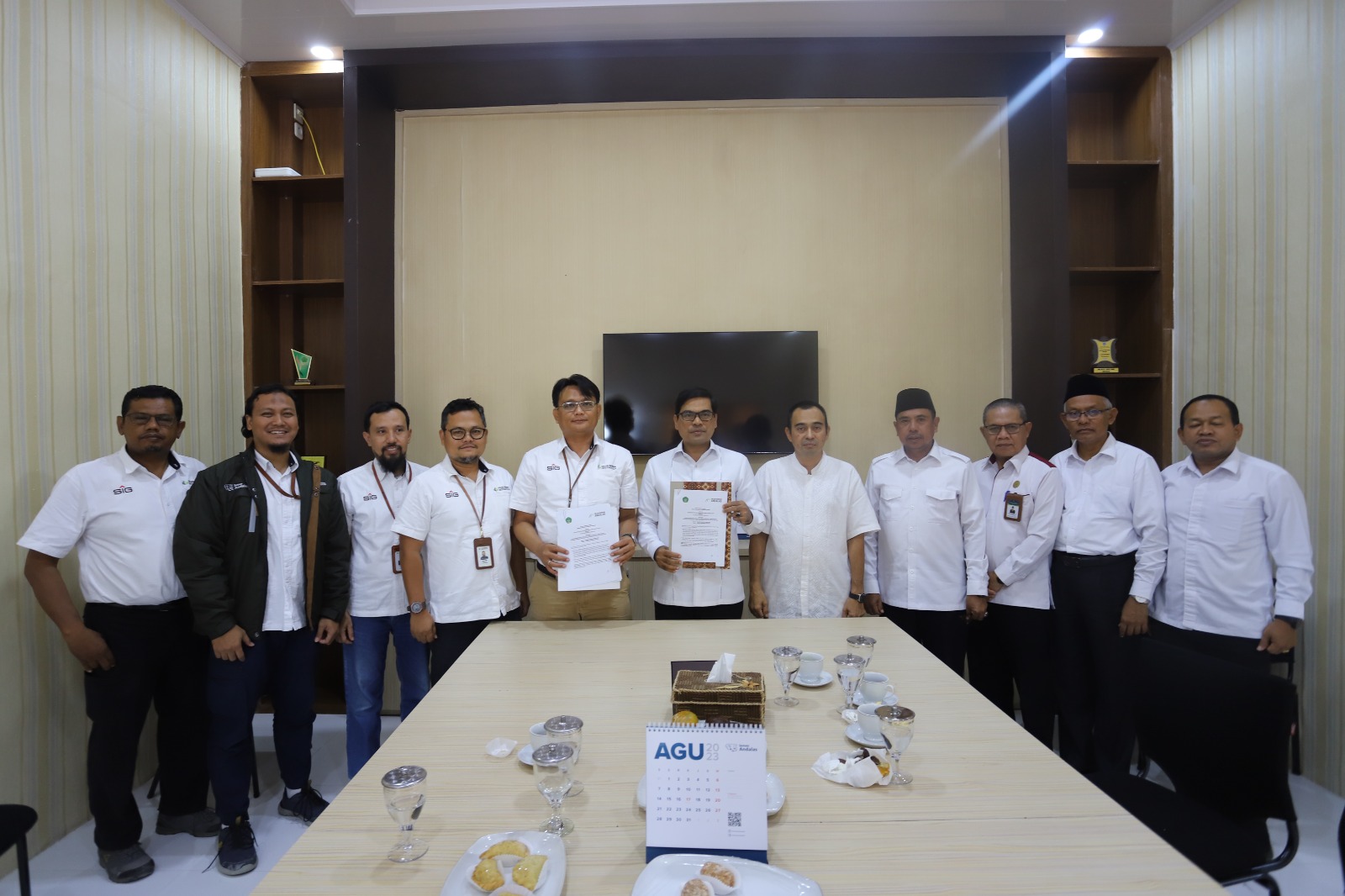 UIN Ar-Raniry dan PT Solusi Bangun Andalas Jalin Kerjasama