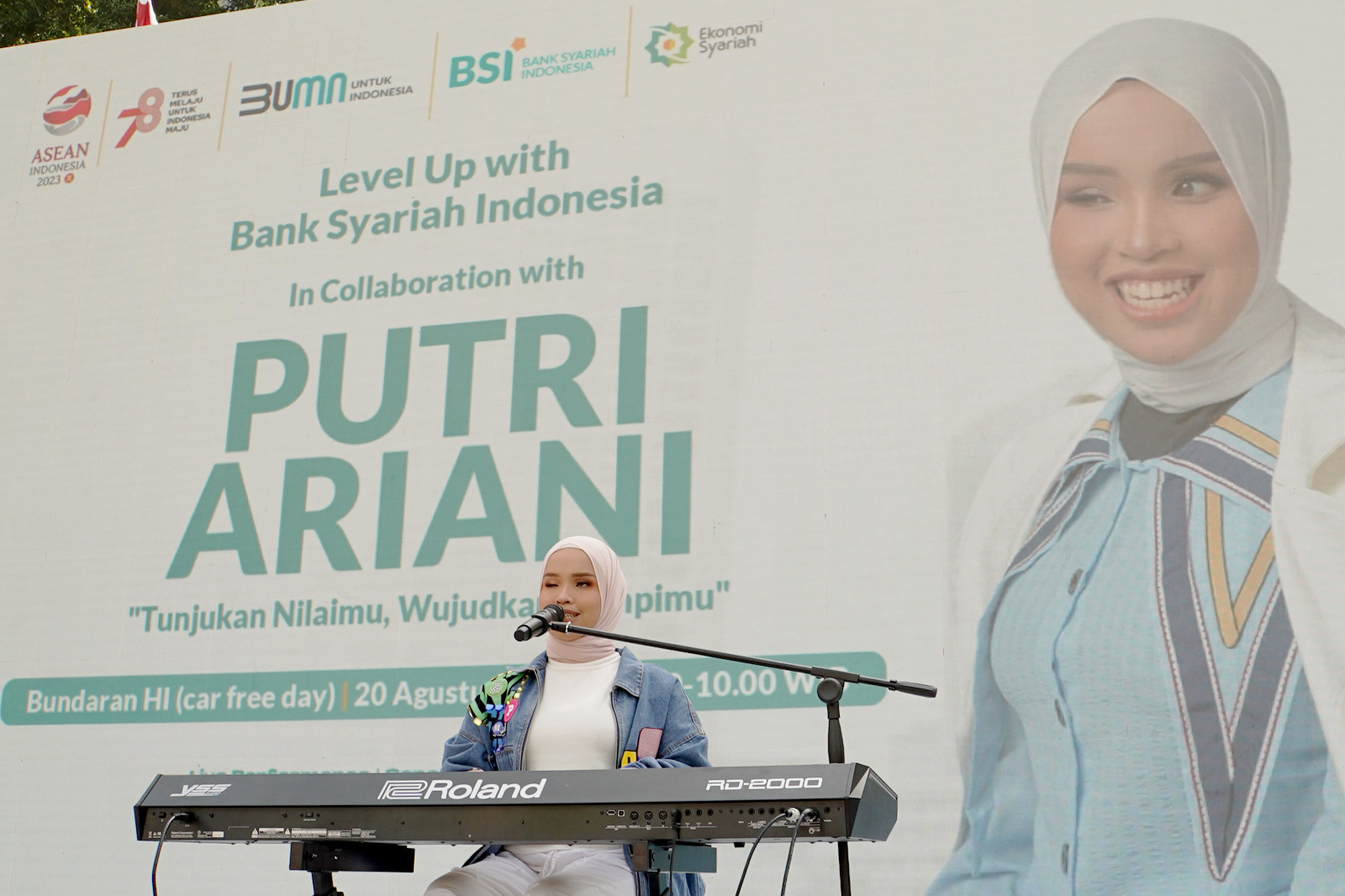 Petualangan Putri Ariani di Los Angeles Menggunakan Kartu Visa BSI