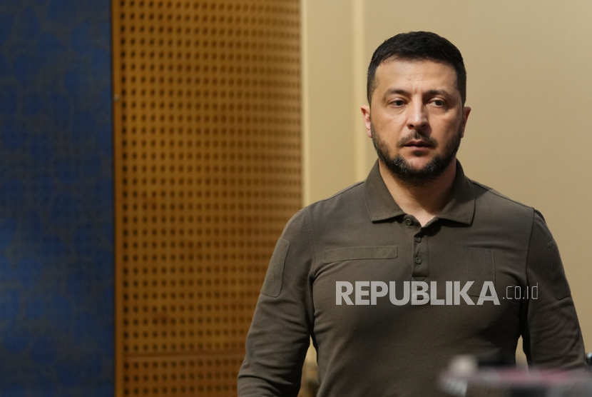 Presiden Ukraina Volodymyr Zelenskyy.