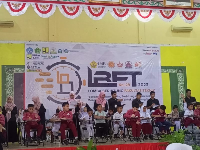 Fakultas Teknik Universitas Syiah Kuala & Disdik Aceh Selatan Gelar Lomba Berhitung Cepat