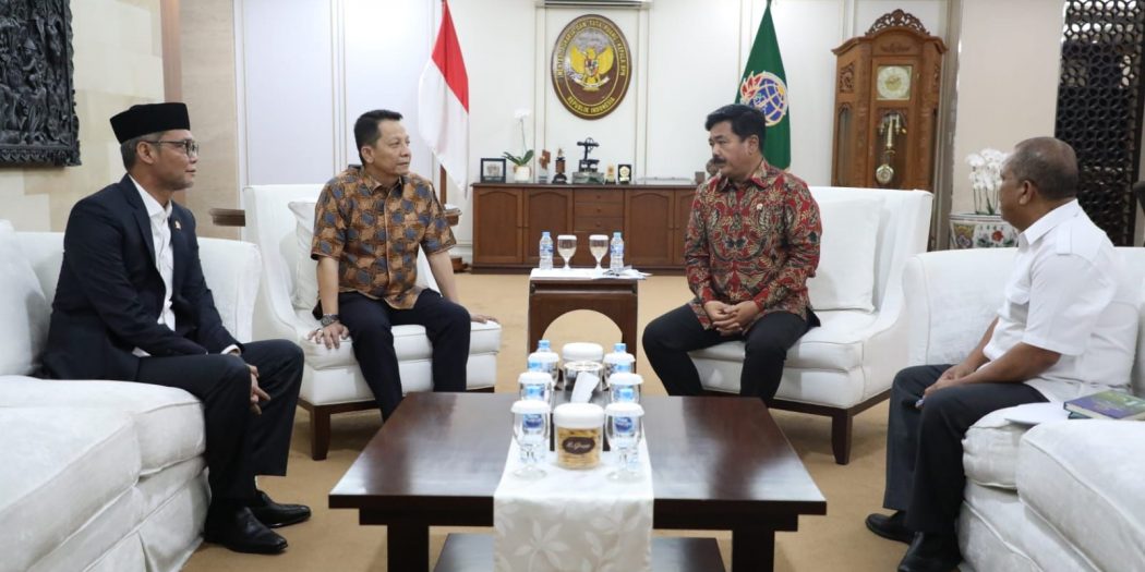 Pj Gubernur Aceh dan TA Khalid Jumpai Menteri ATR/BPN RI, Bahas Lahan Eks Kombatan GAM