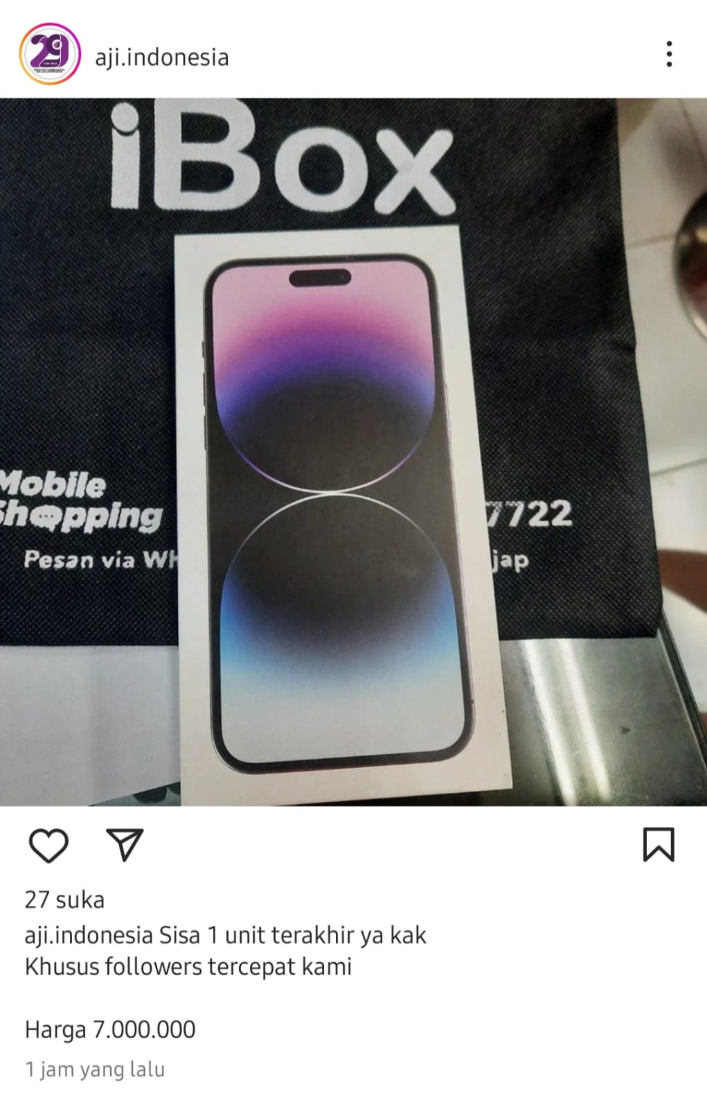 Akun Instagram Aliansi Jurnalis Independen Indonesia Diretas, Konten Berganti Iklan Gawai