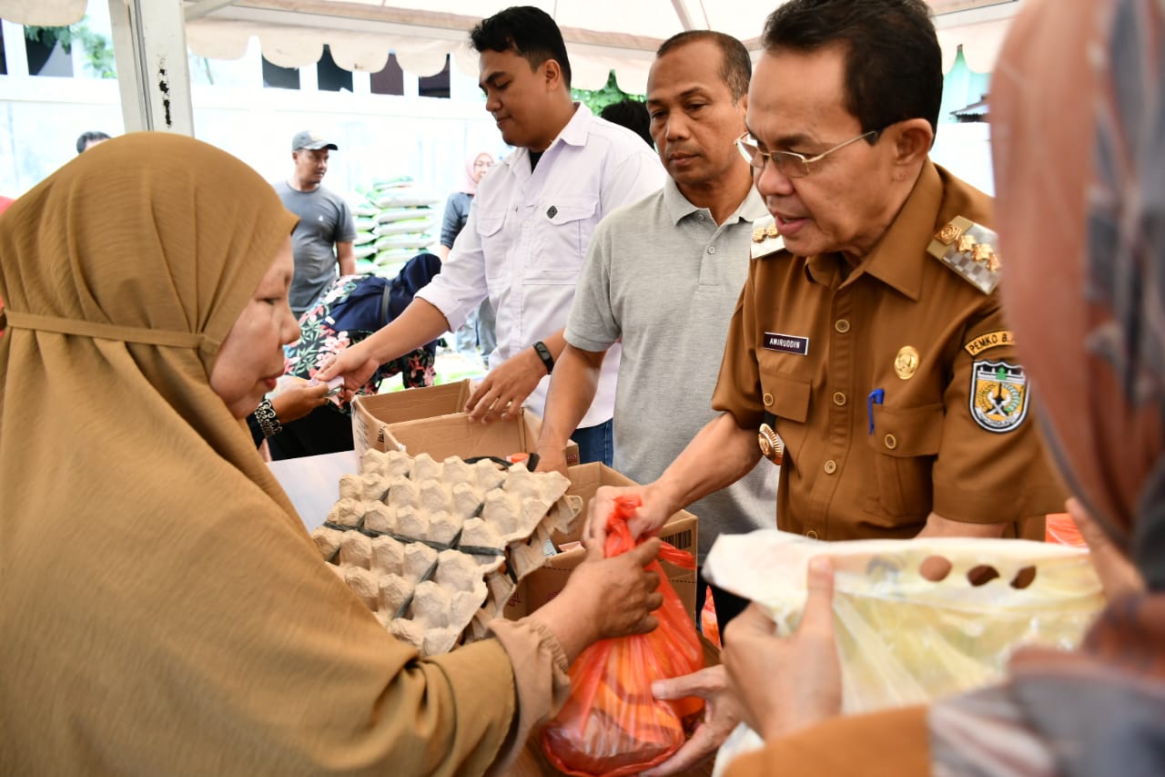 Pemko Banda Aceh Gelar Pasar Murah, Amiruddin: Upaya Strategis Tekan Kenaikan Harga Bahan Pokok