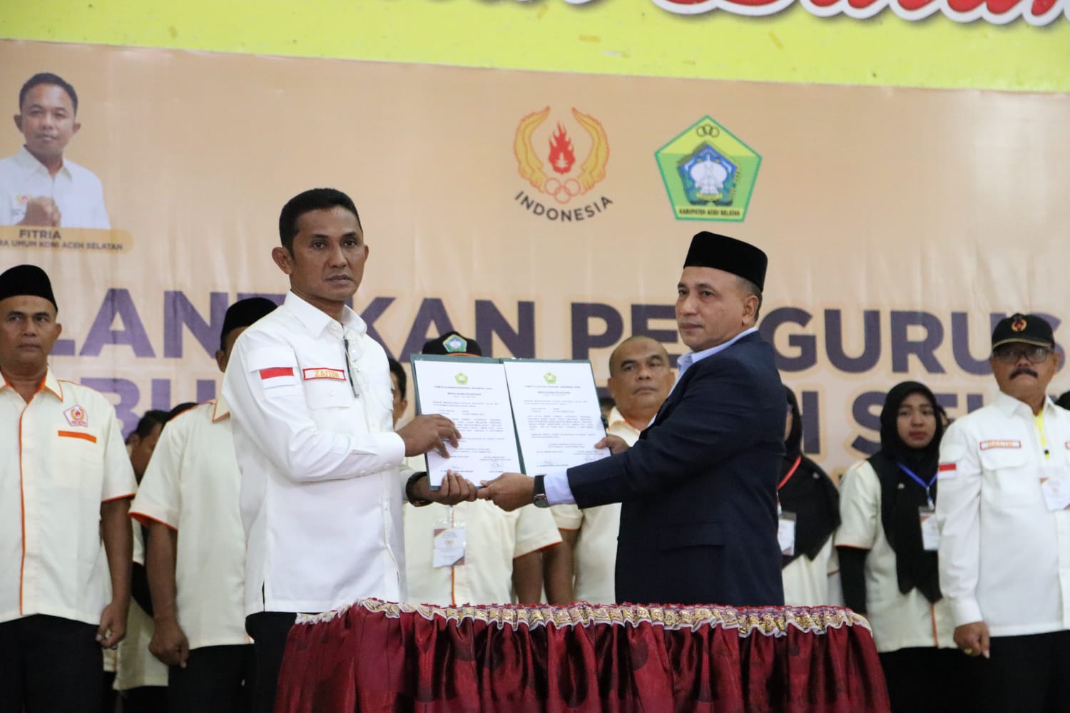 Pengurus KONI Kabupaten Aceh Selatan Masa Bakti 2023-2027 Resmi Dilantik