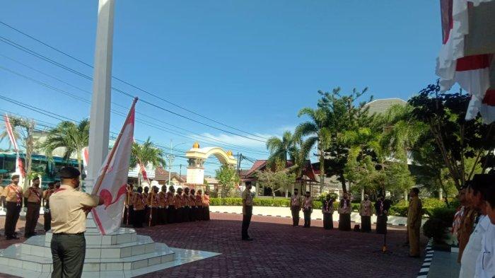 Kontingen Rainas Pramuka Aceh Selatan Resmi Dilepas ke Cibubur