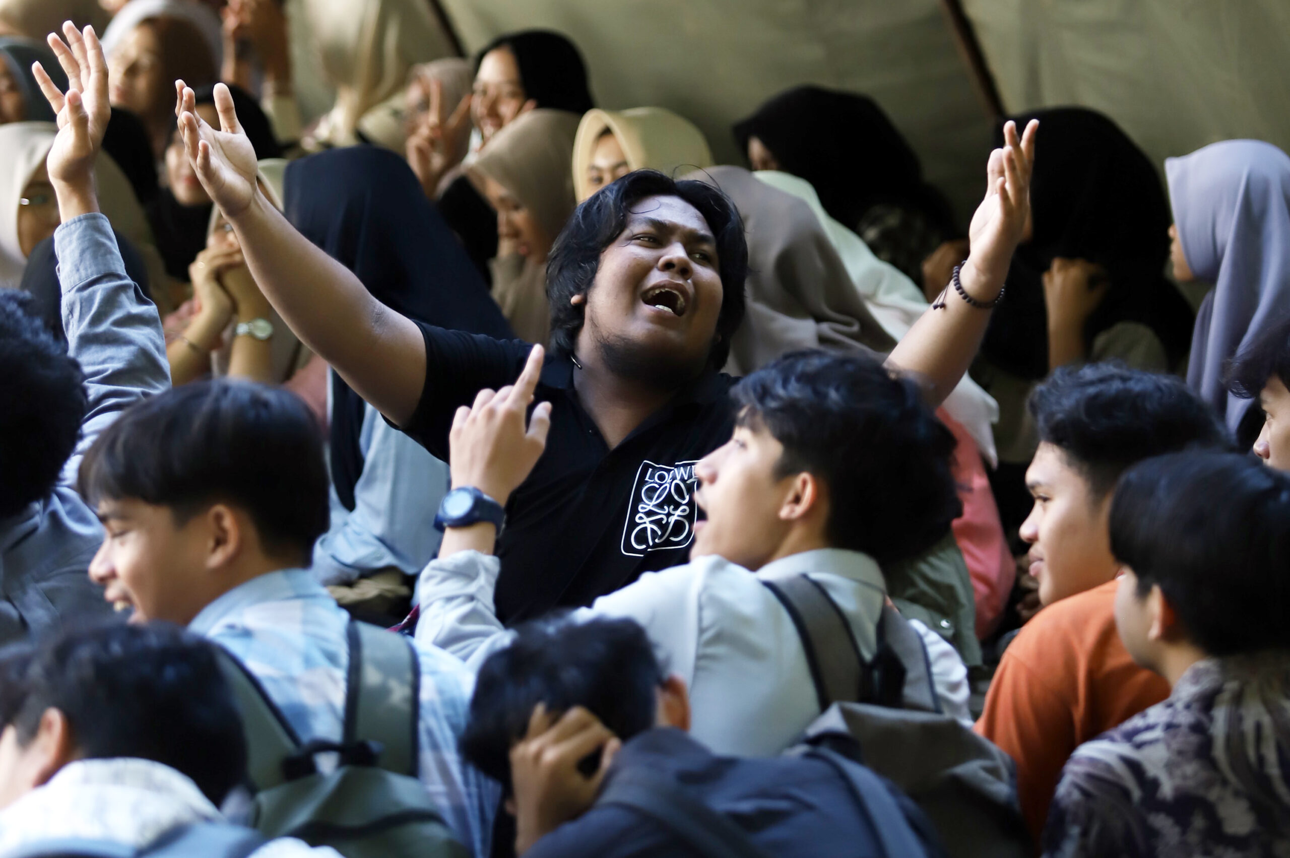 Ratusan Mahasiswa USK Ikut Simulasi Bencana Gempa dan Tsunami