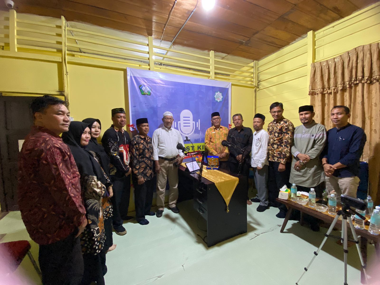 Pj Bupati Aceh Selatan Launching Podcast Kito Sahabat Zakat Baitul Mal Aceh Selatan