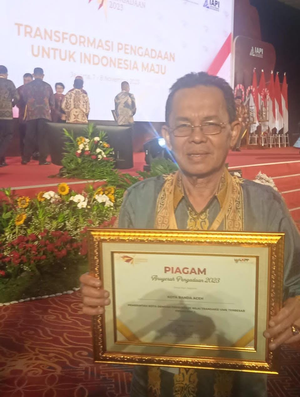 Pemko Banda Aceh Raih Anugerah Pengadaan 2023