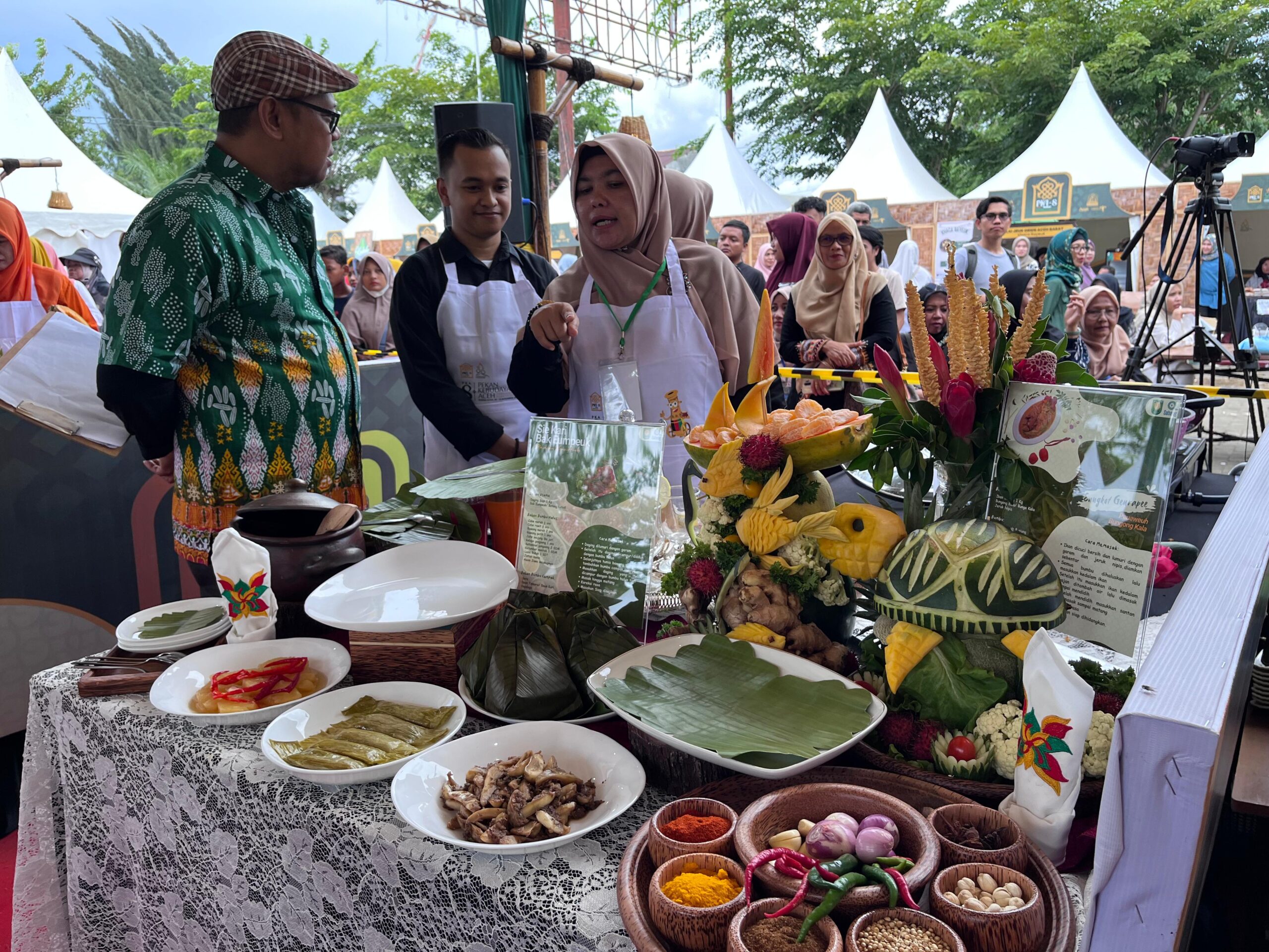 Sabang Sajikan Masakan Khas di Lomba Kuliner PKA-8