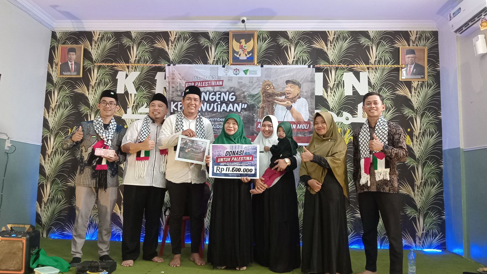 Yayasan Khairin Islamic School Salurkan Bantuan Palestina Melalui DD Waspada