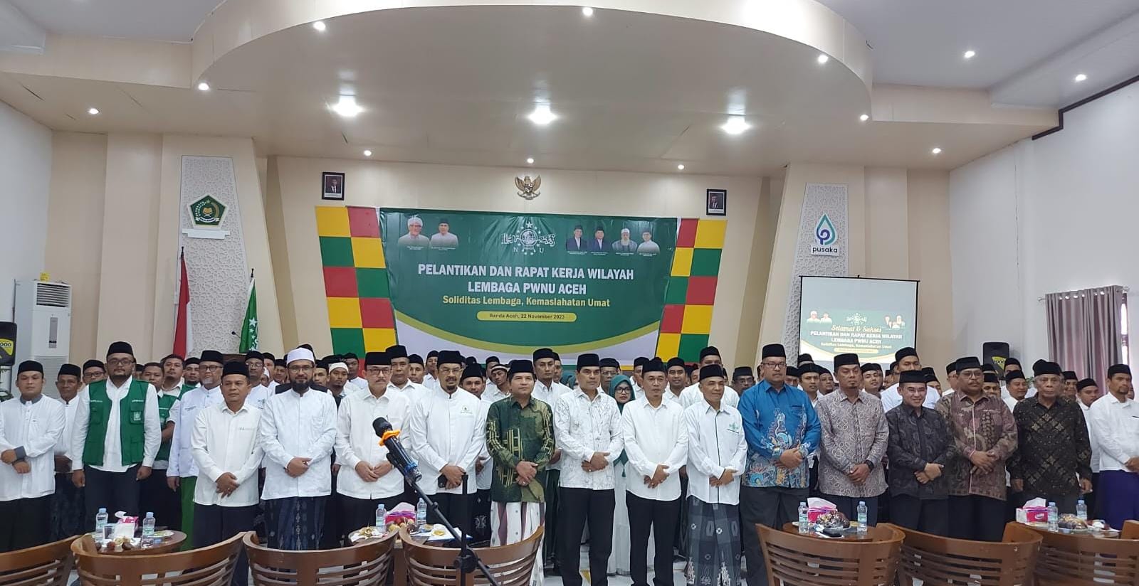 Selamat! 17 Lembaga PWNU Aceh Resmi Dikukuhkan
