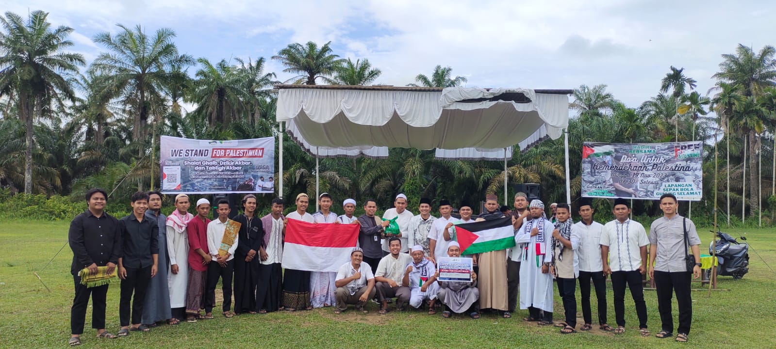 Remaja Masjid Naposo Bulung Gunung Selamat Salurkan Donasi Tahap II untuk Palestina