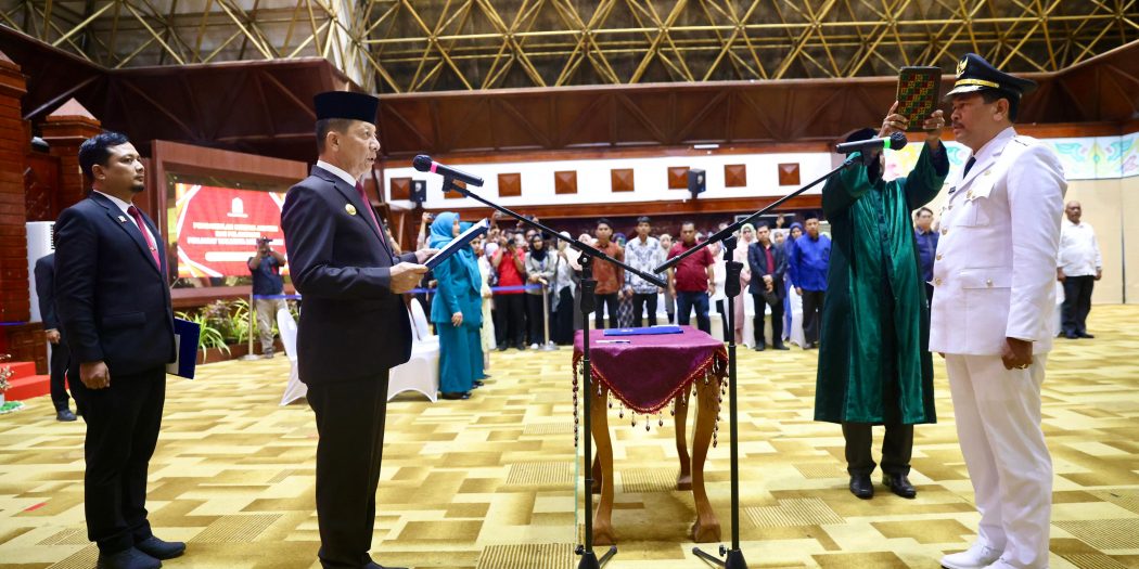 A Hanan Pimpin Kota Lhokseumawe, Ini Pesan Pj Gubernur Aceh
