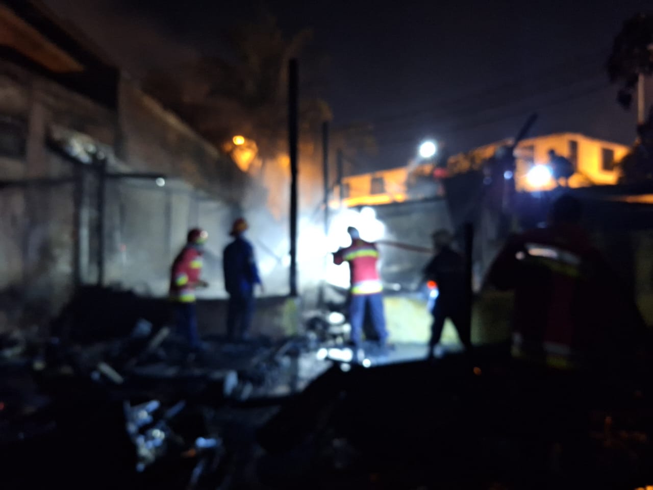 Satu Rumah Semi Permanen Terbakar di Kuta Alam