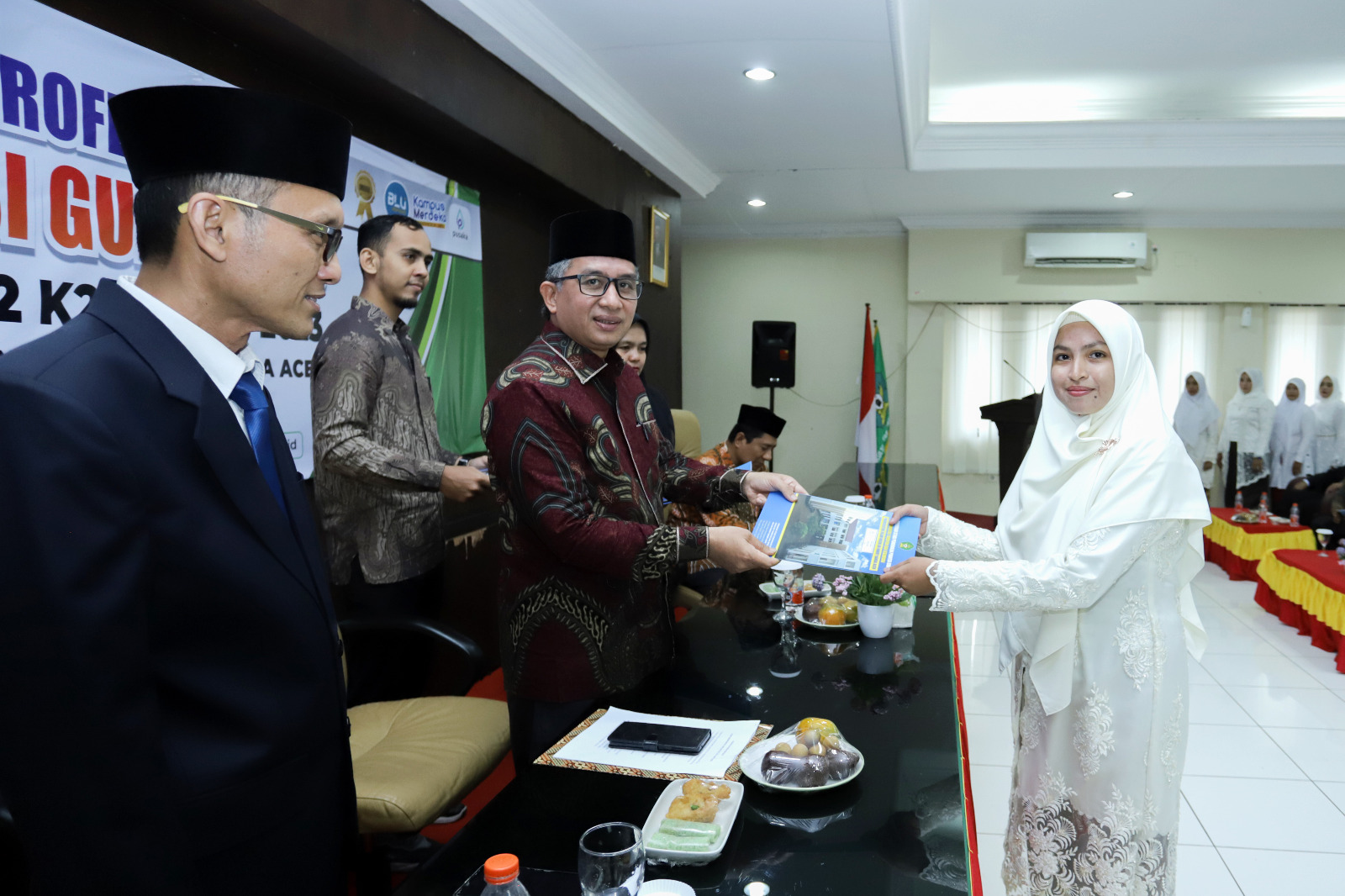 UIN Ar-Raniry Kukuhkan 109 Guru Profesional PPG, Kelulusan Capai 90 Persen