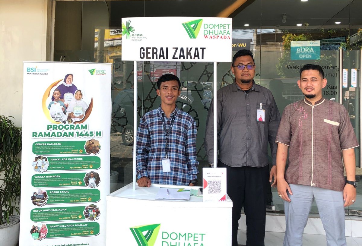 BSI KCP Juanda Medan Permudah Nasabah Bersedekah di Bulan Ramadan