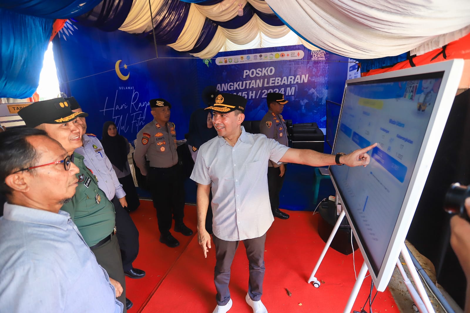 Tinjau Pos Angkutan Lebaran, Ini Kata Sekda Banda Aceh