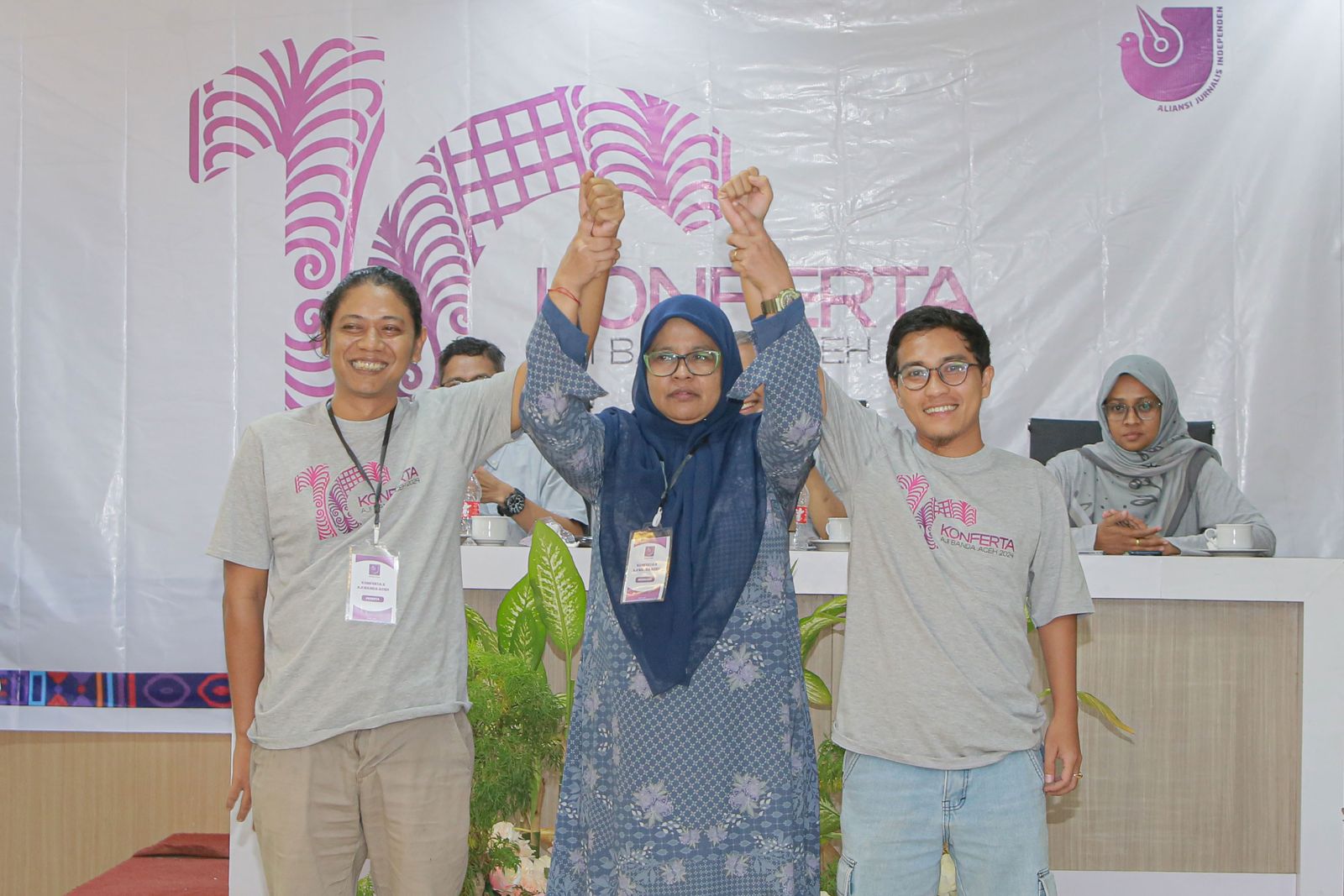 Reza Munawir-Zuhri Noviandi Pimpin AJI Banda Aceh 2024-2027