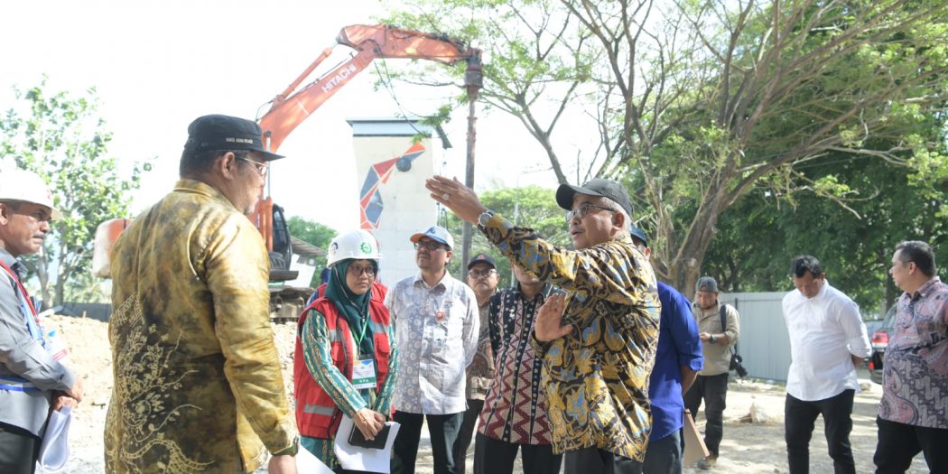 Pj Gubernur Aceh Minta Pembangunan Venue PON XXI Selesai Akhir Juli 2024