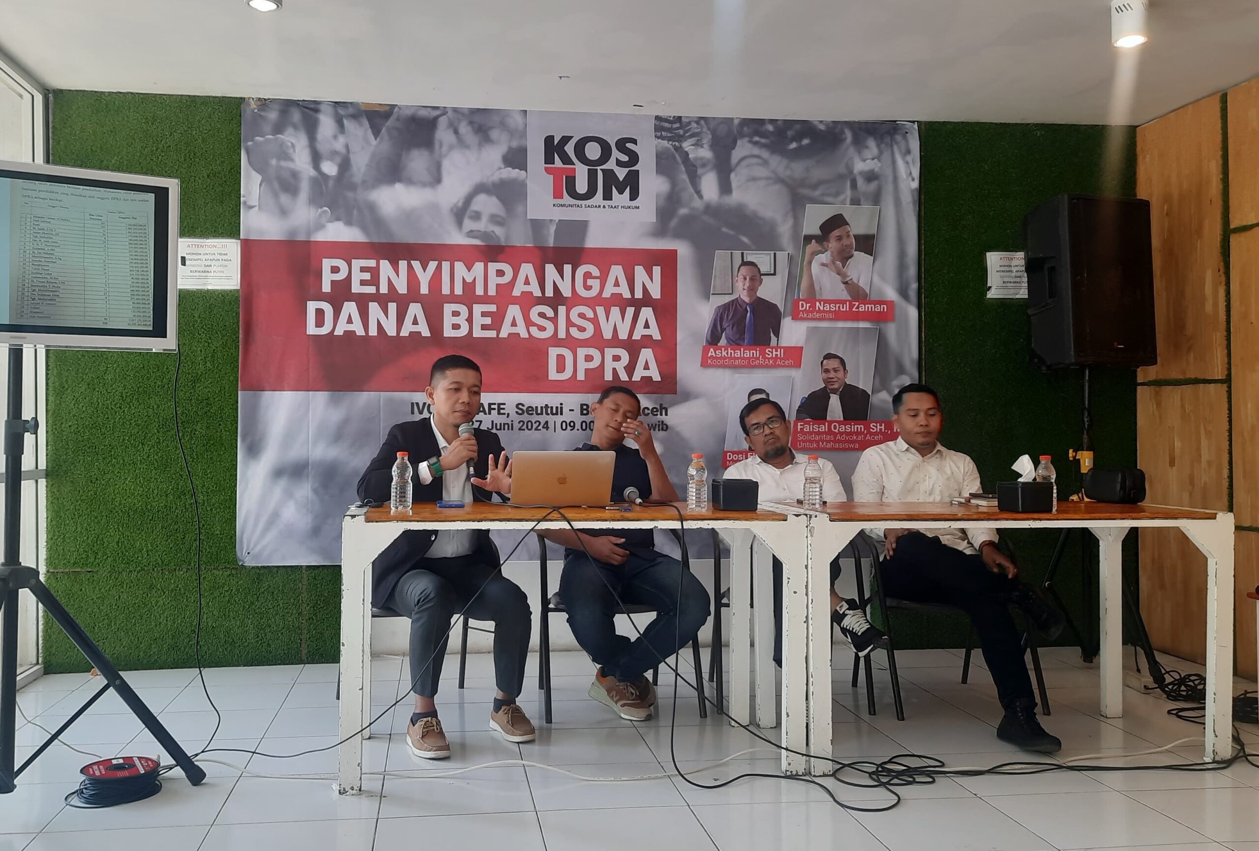 korupsi beasiswa DPRA