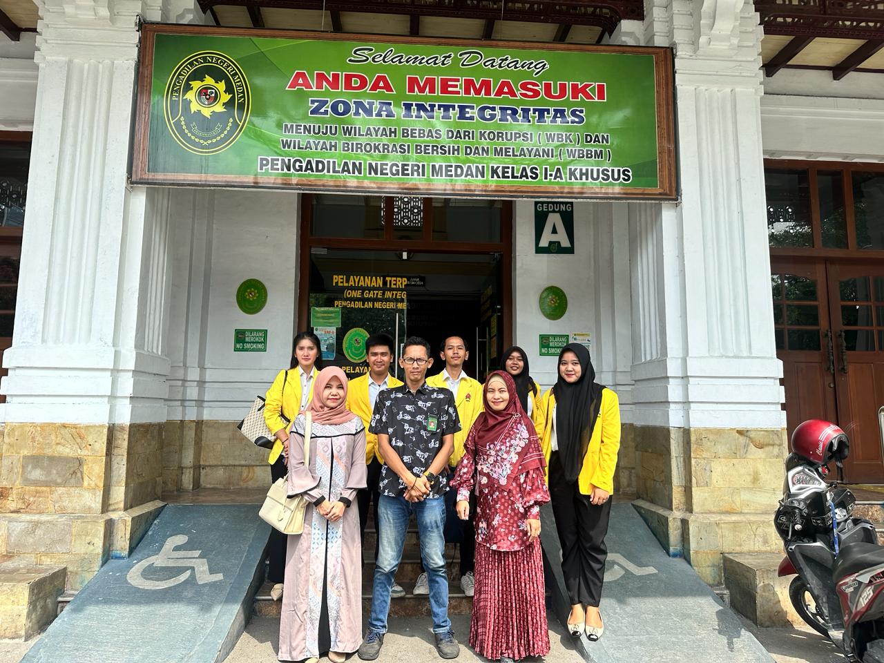 Mahasiswa Prodi Ilmu Hukum UNPAB Magang MBKM di Pengadilan Negeri Medan