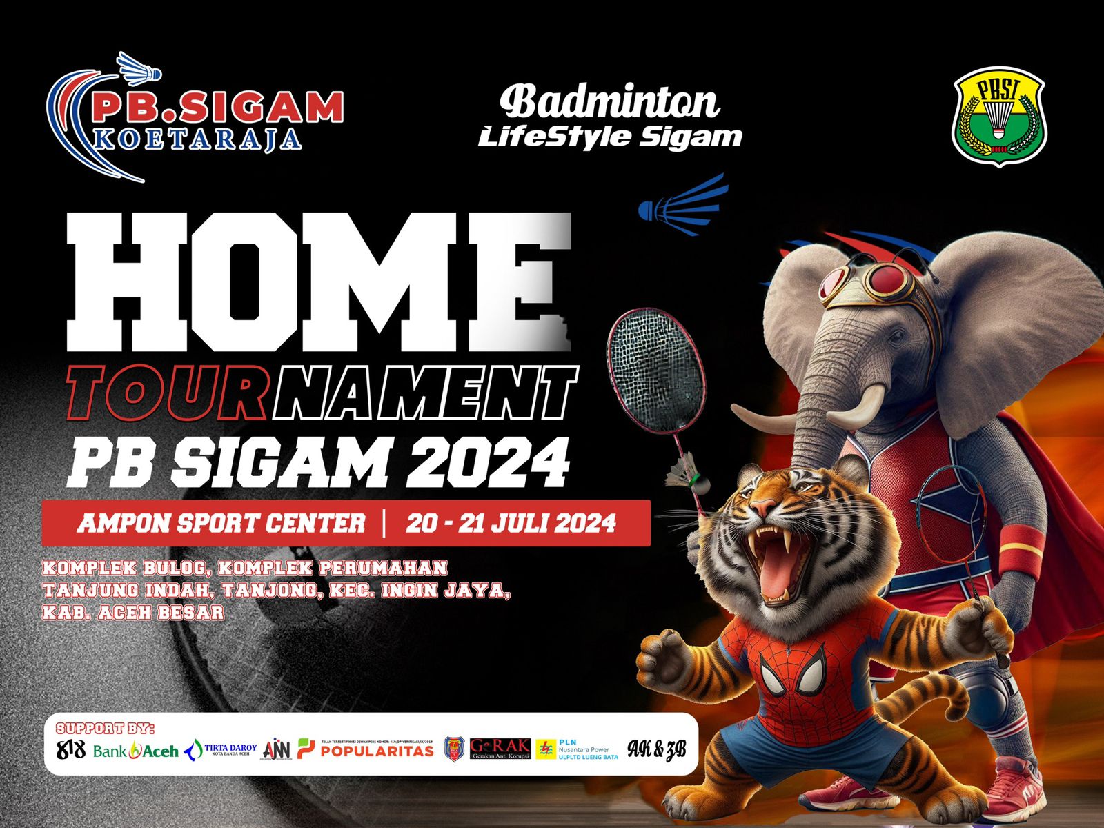 PB SiGAM Bakal Gelar Home Tournament, Catat Tanggalnya!