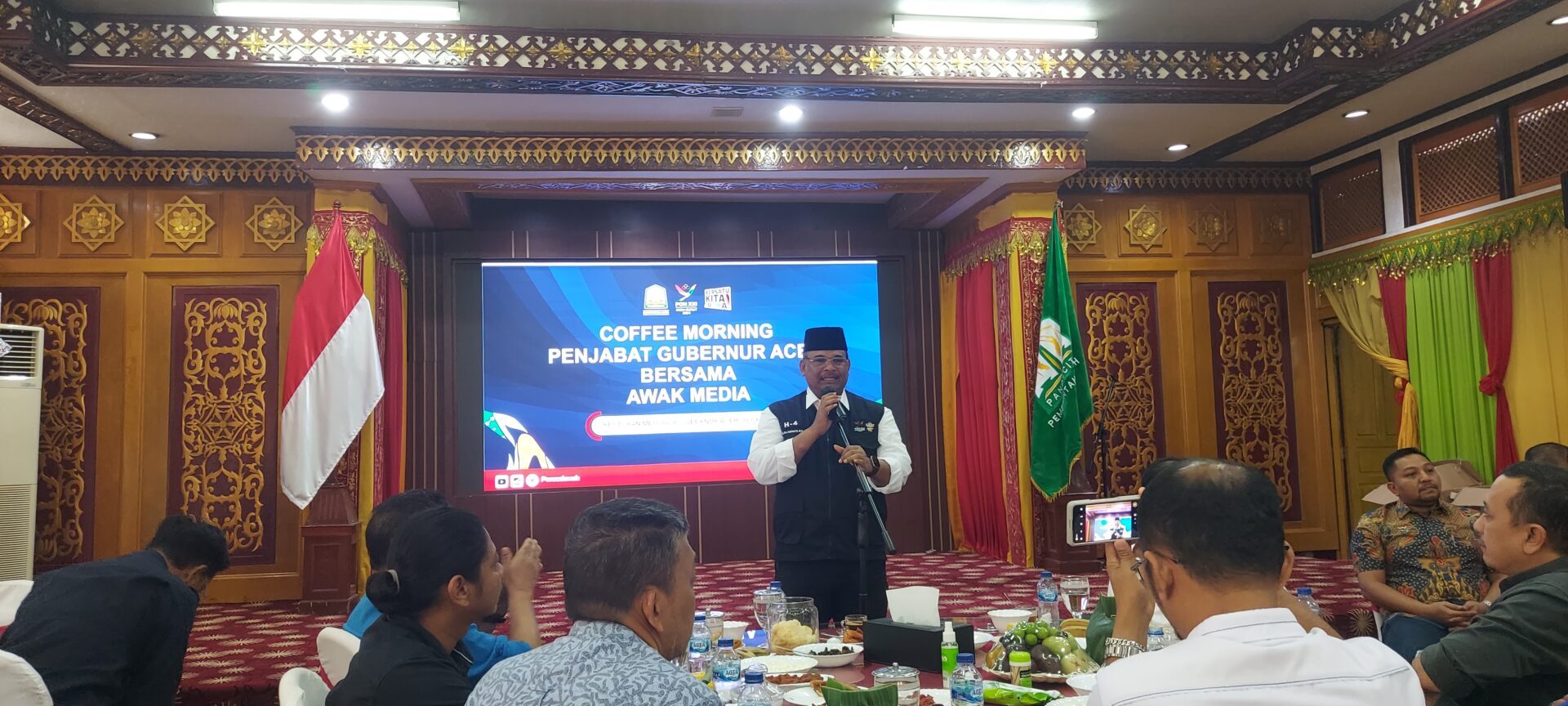 Pj Gubernur Aceh Safrizal Pantau Persiapan Open Ceremony PON XXI Aceh-Sumut 2024