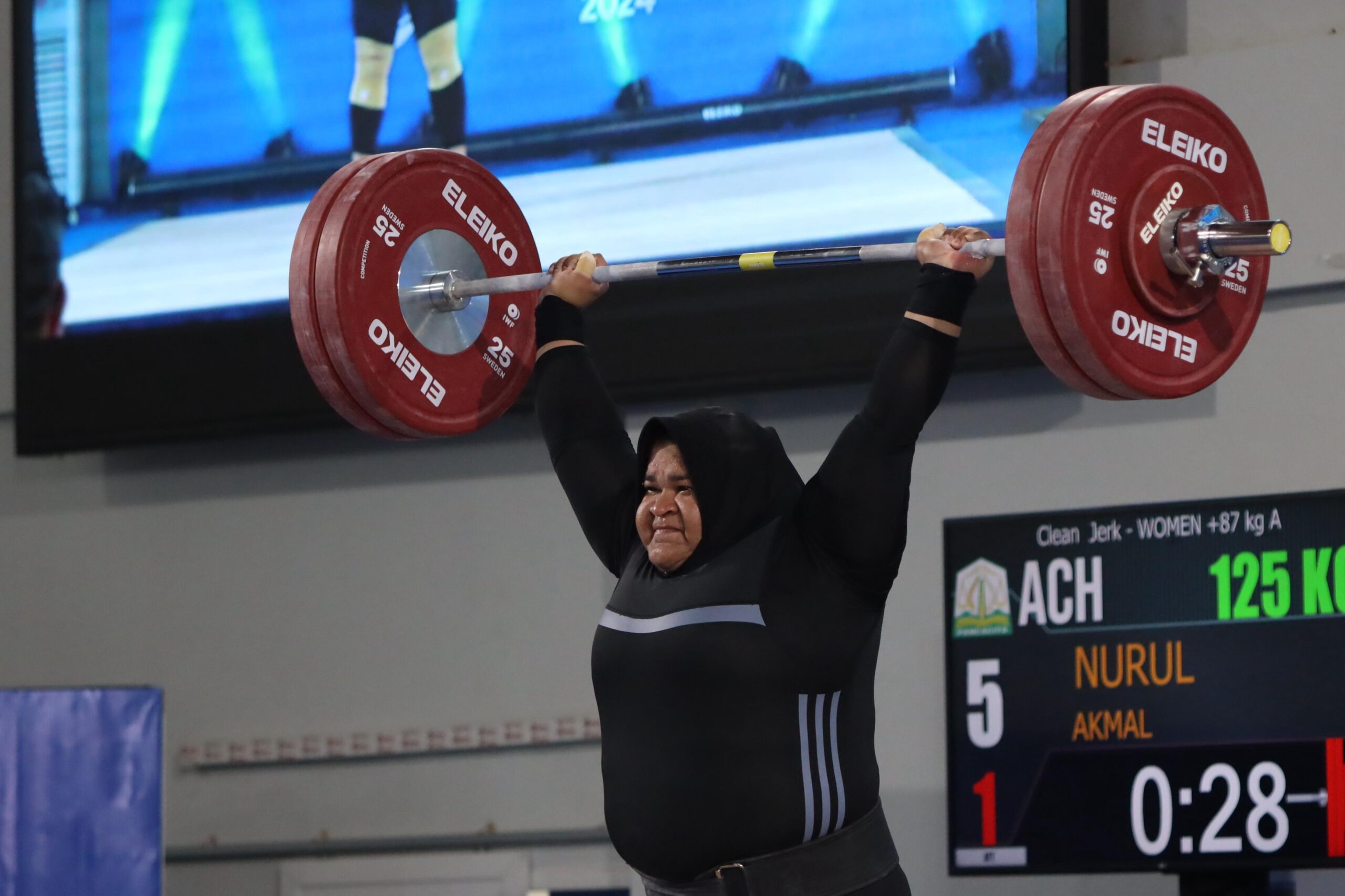 Rebut Medali Emas, Nurul Akmal Pecahkan Rekor PON