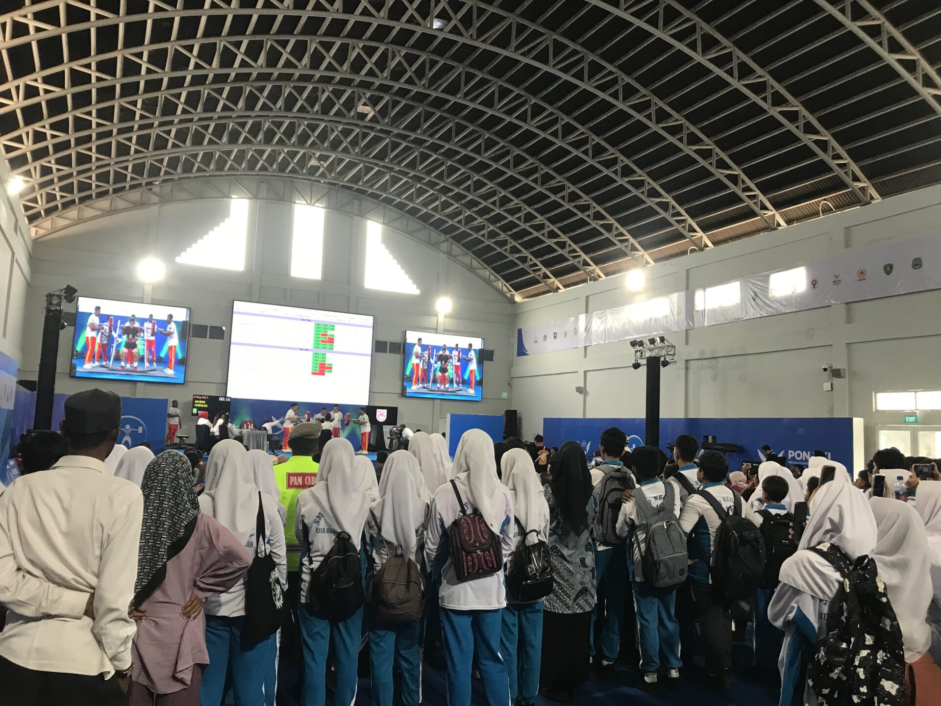 Ratusan Siswa Banda Aceh Antusias Kunjungi SHB untuk Saksikan Pertandingan PON XXI