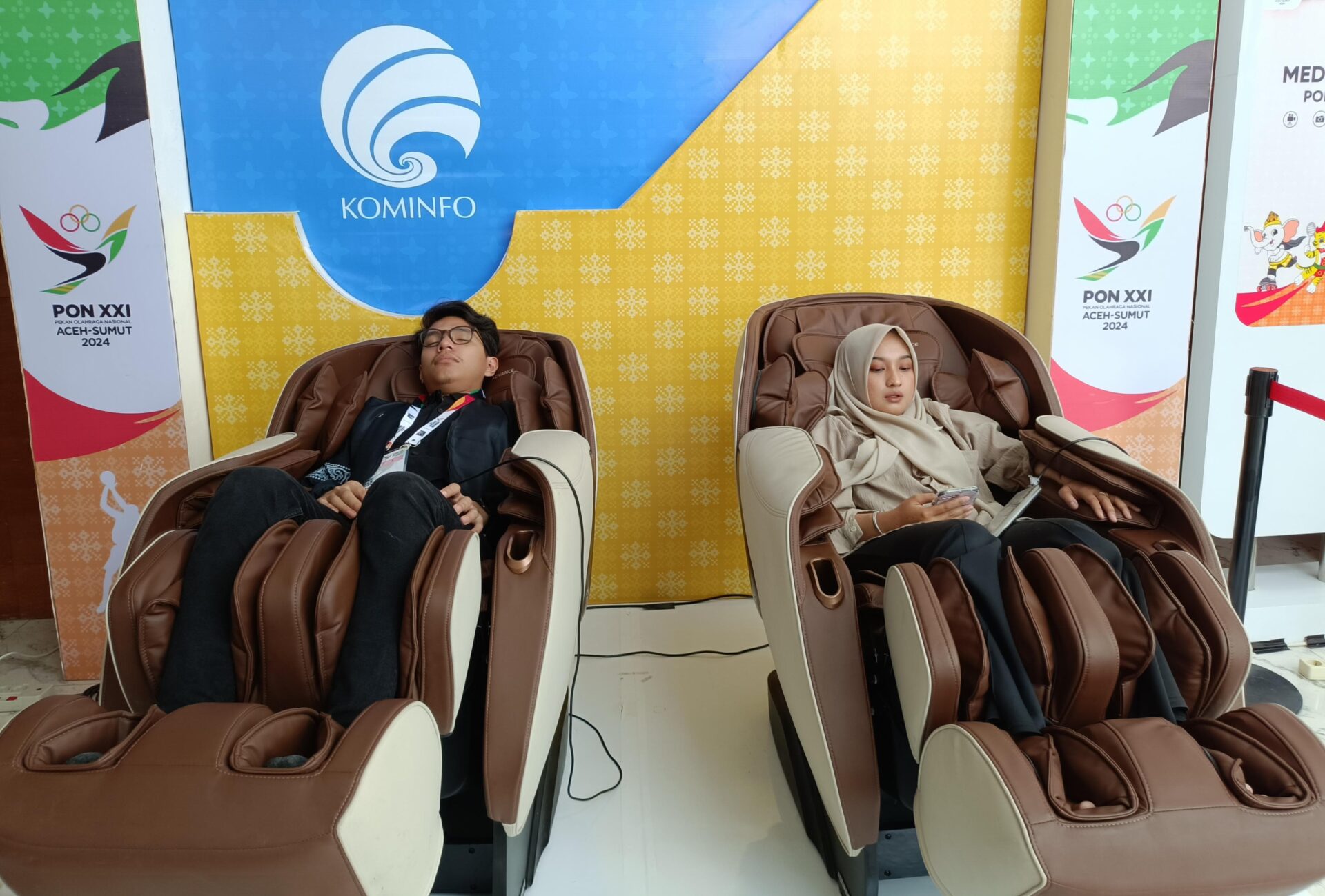 Fasilitas Lengkap dan Nyaman, Wartawan Apresiasi Media Center PB PON XXI