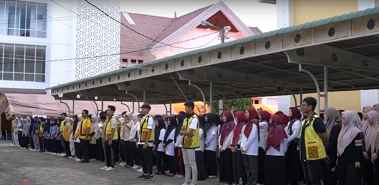 Siaga Gempa dan Tsunami, Mahasiswa USK Gelar Simulasi Bencana