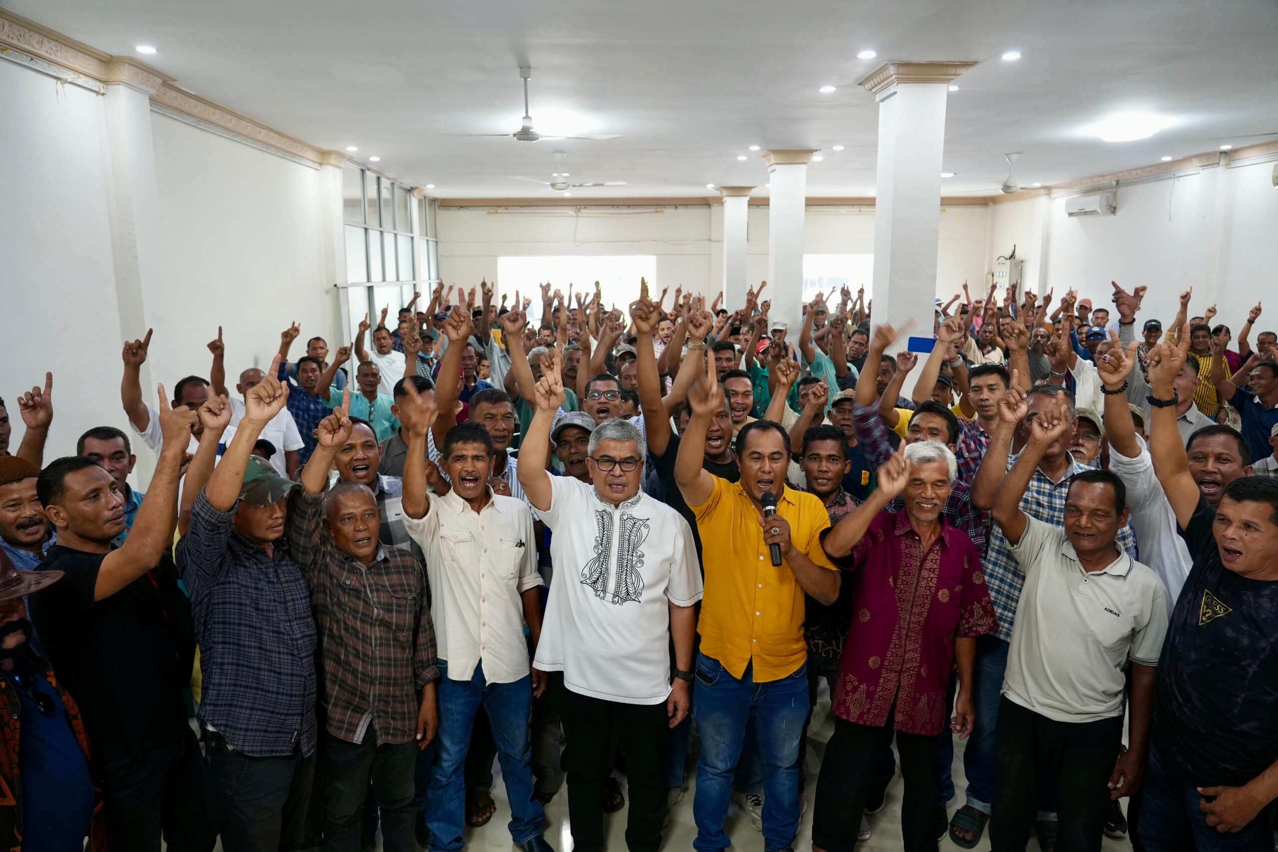 500 Eks Kombatan GAM Batee Iliek Deklarasi Dukungan untuk Bustami Hamzah-Fadhil Rahmi