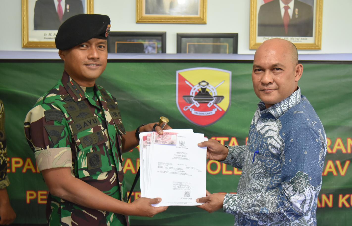 Danyonkav 11/MSC Fasilitasi Masyarakat Buat Akta Gratis 