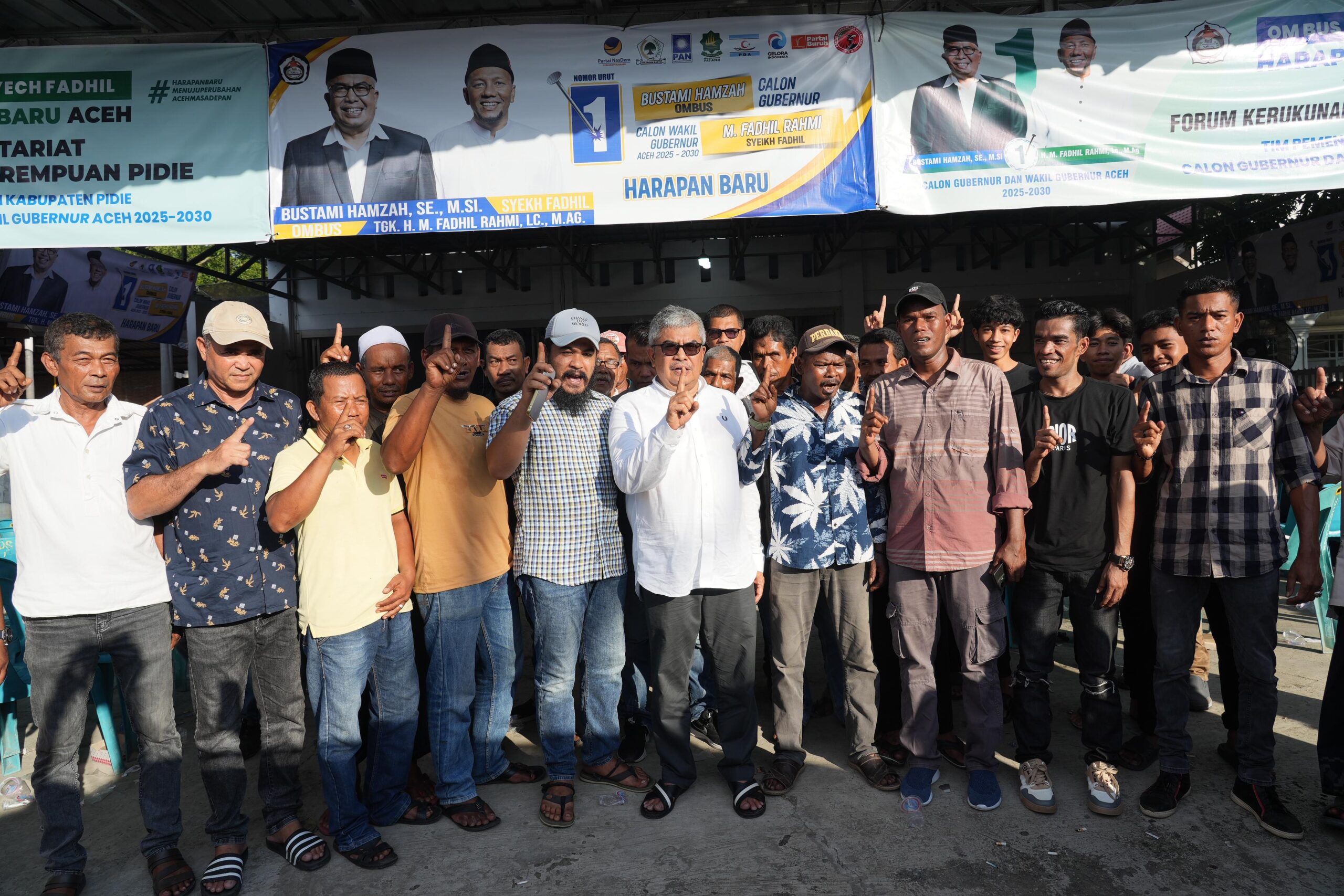 Mantan Kombatan GAM Pidie Dukung Bustami-Syech Fadhil Maju Pilgub Aceh