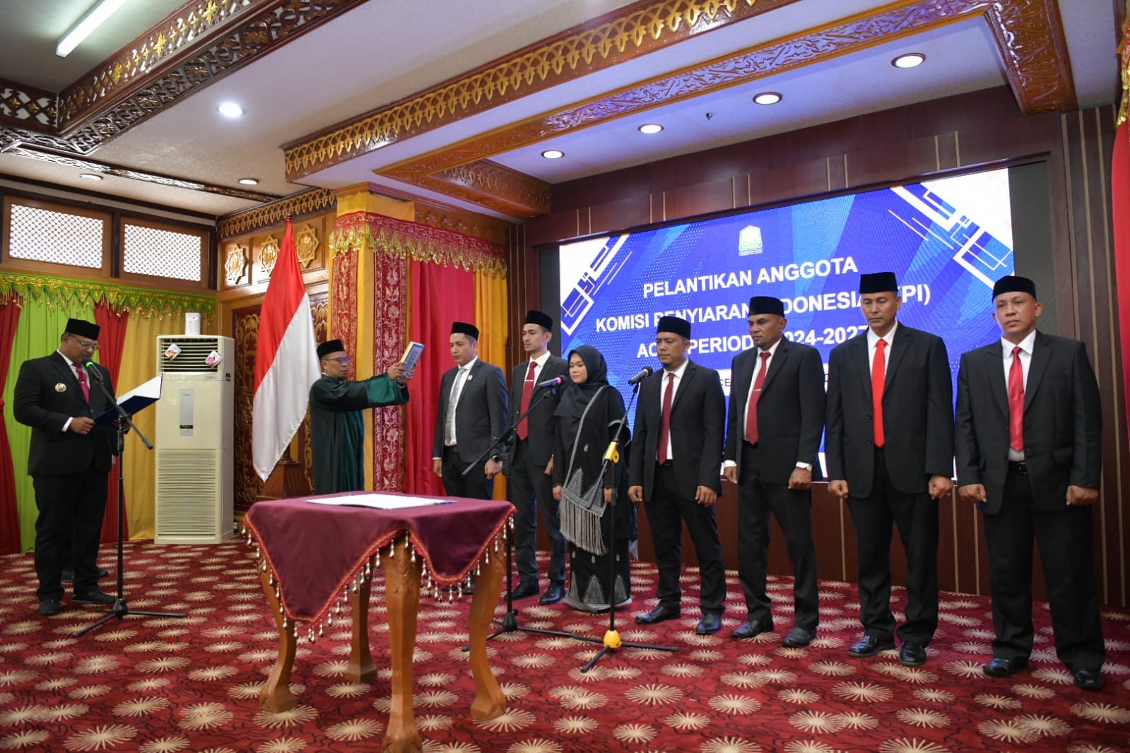Pj Gubernur Lantik Komisioner KPI Aceh Periode 2024-2027